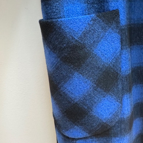 NWOT Periphery 'Easy Love Coat' in Blue/Black Check Sz. M - Picture 9 of 13